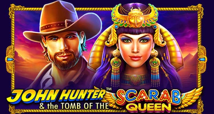 John Hunter and the Tomb of the Scarab Queen Slot – Demo & Review slot cover image