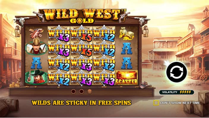 Wild West Gold slot features 1