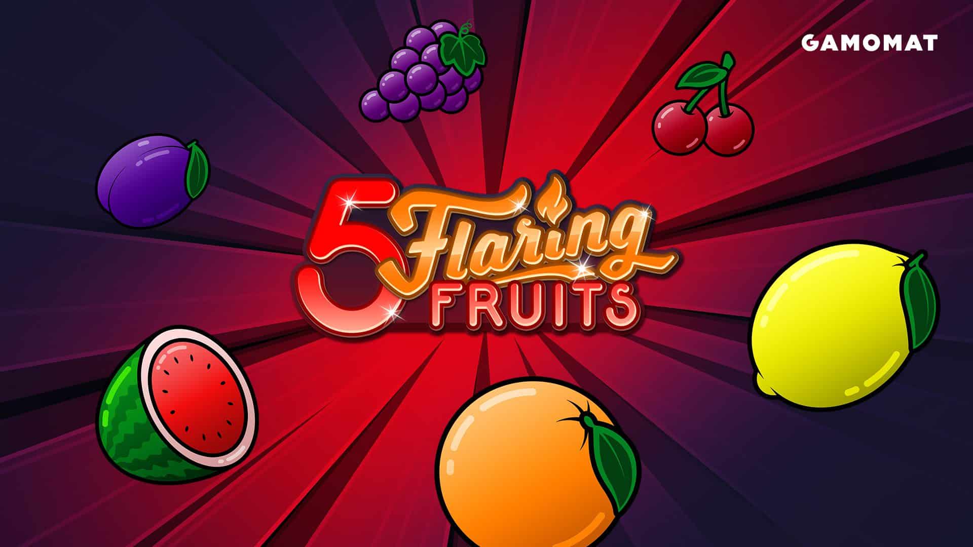 5 Flaring Fruits Slot – Demo & Review slot cover image