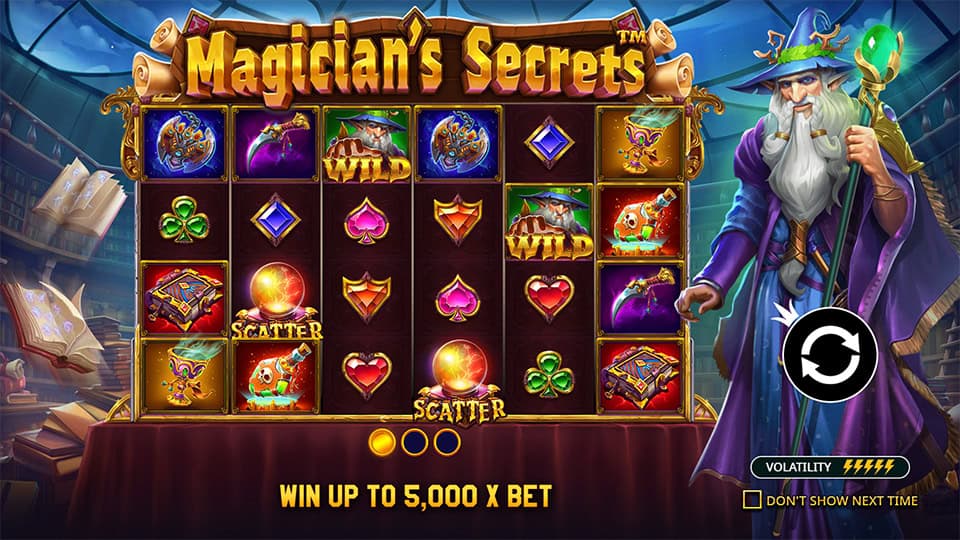 Magicians Secrets slot features