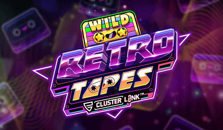 Retro Tapes Cluster Link Slot – Demo & Review slot cover image