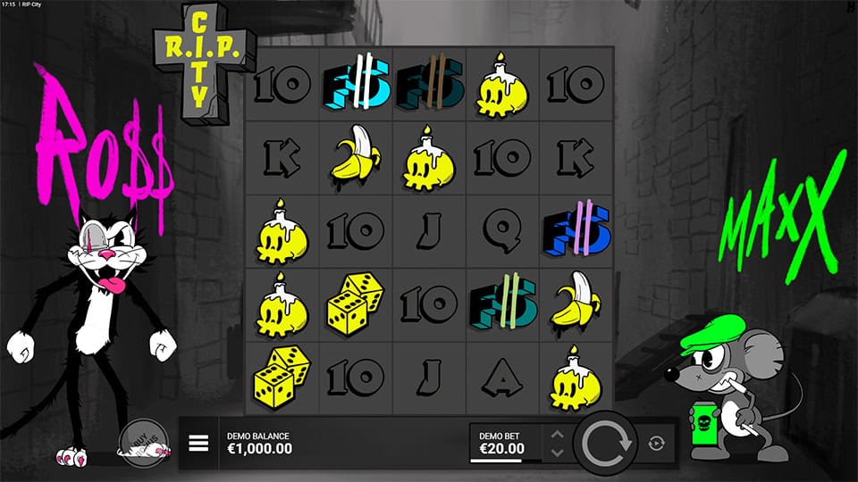 RIP City slot free spins