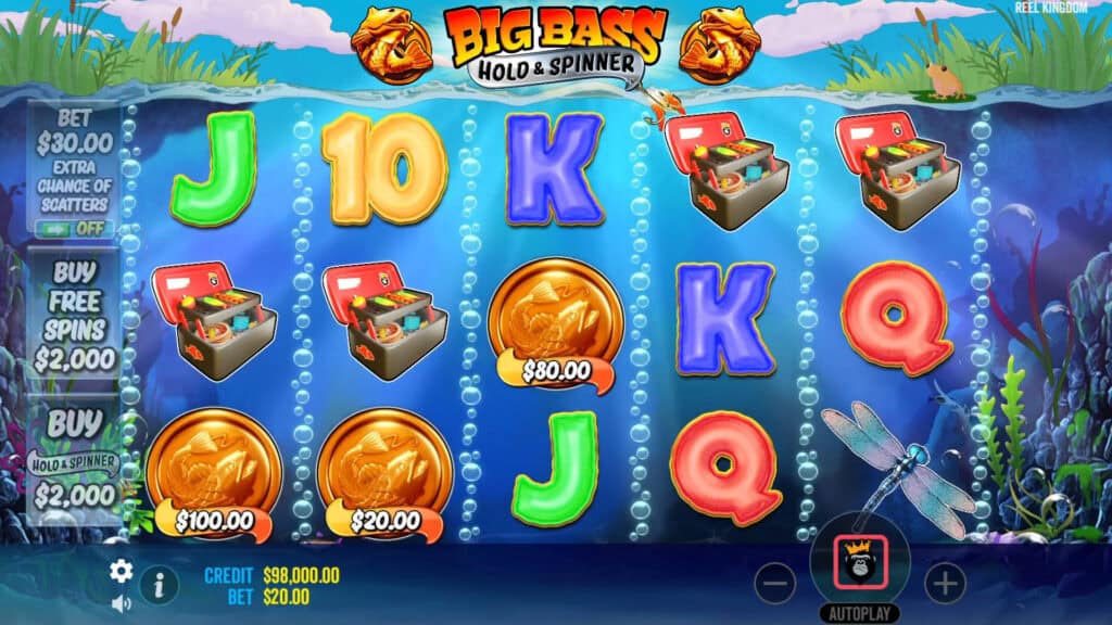 Big Bass Bonanza Hold Spinner slot free spins