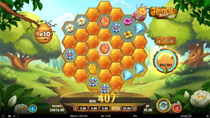 Honey Rush 100 slot colony feature Honey Rush 100 slot colony feature