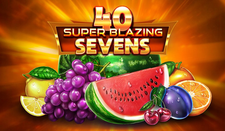 40 Super Blazing Sevens Slot – Demo & Review slot cover image