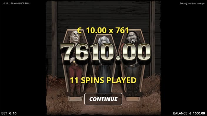 Bounty-Hunters-slot-big-win