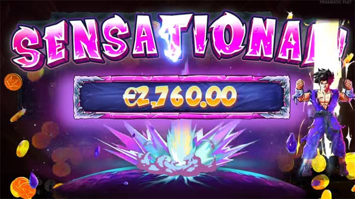 Saiyan Mania slot big win 1