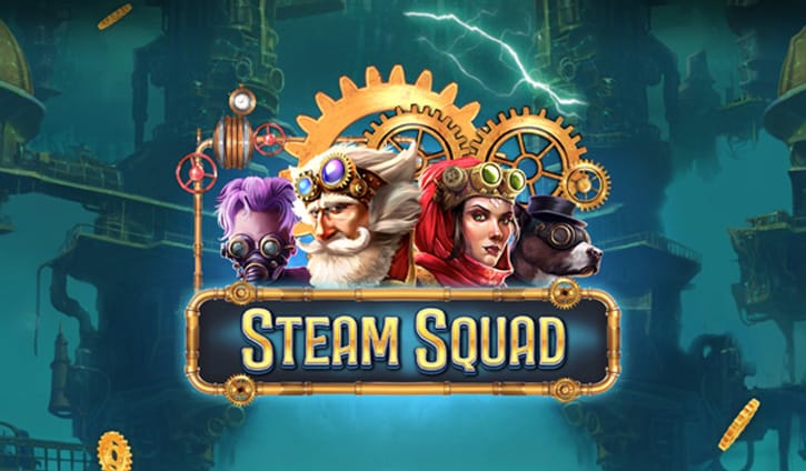 Steam Squad Slot – Demo & Review slot cover image