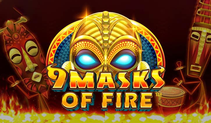 9 Masks of Fire Slot – Demo & Review slot cover image