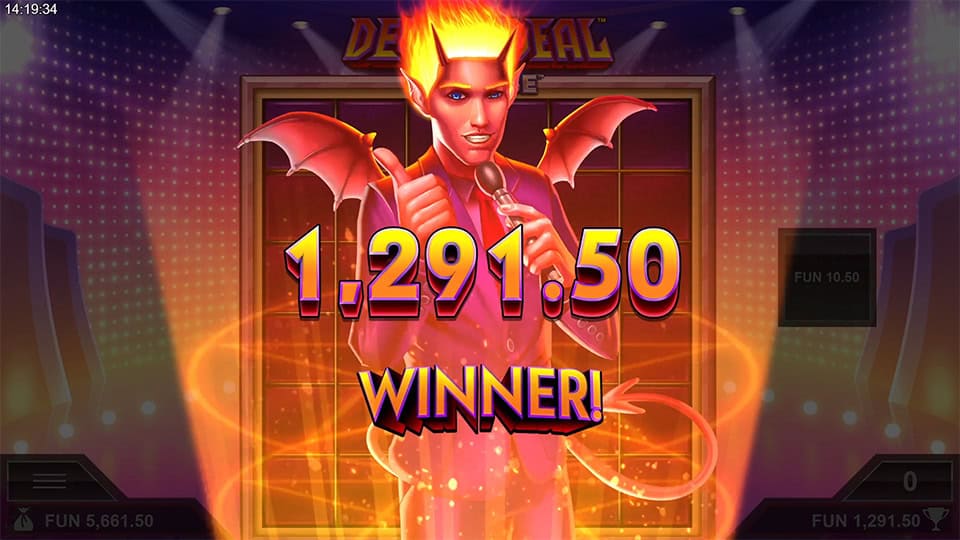 Devils Deal slot big win