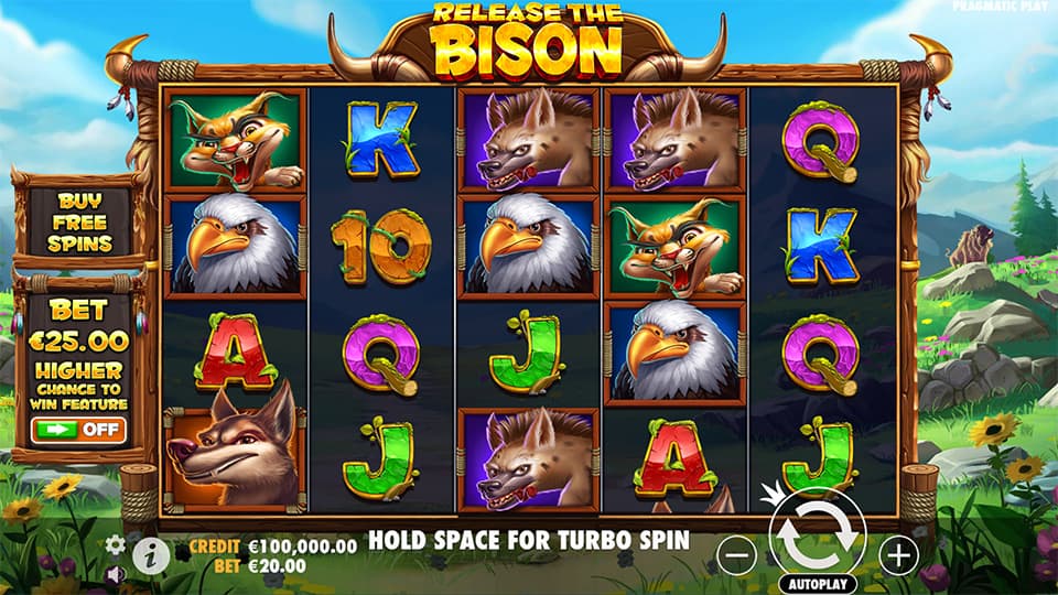 Release the Bison slot