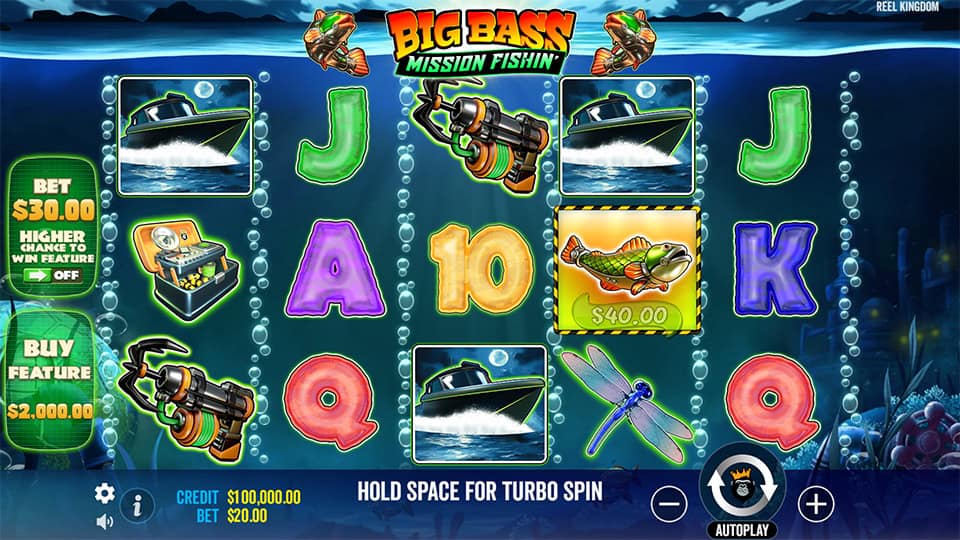 Big Bass Mission Fishin' slot