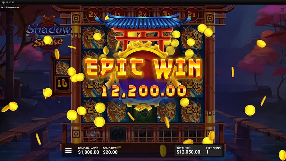 Shadow Strike slot big win