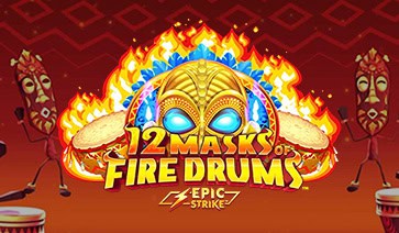 12 Masks of Fire Drums Slot – Demo & Review slot cover image