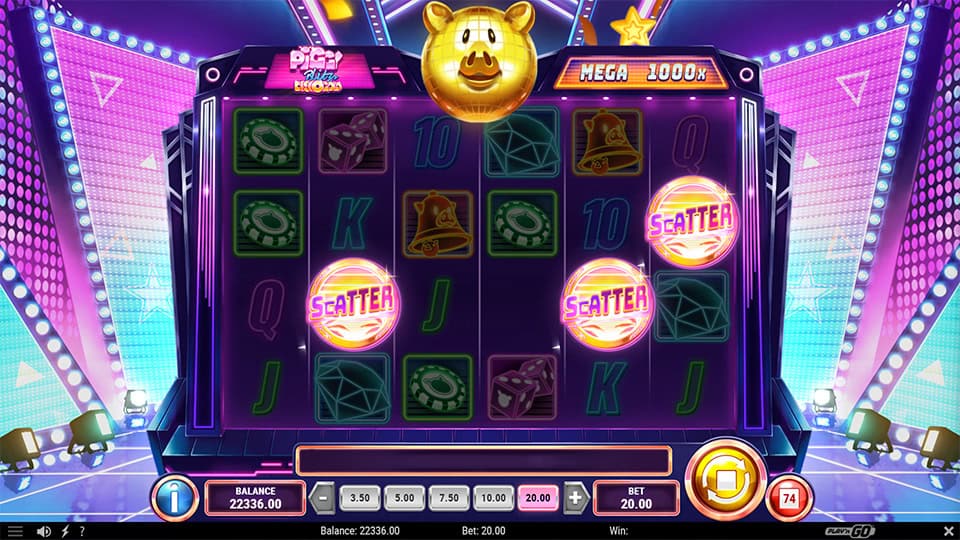 Piggy Blitz Disco Gold slot free spins