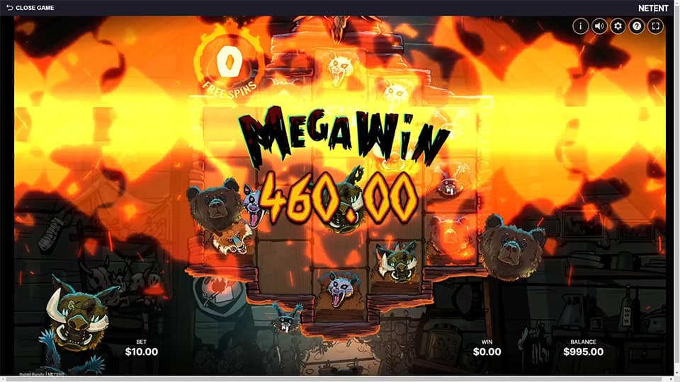 Rabid Randy slot big win