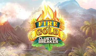 Fire and Gold Cluster Breaker slot cover image