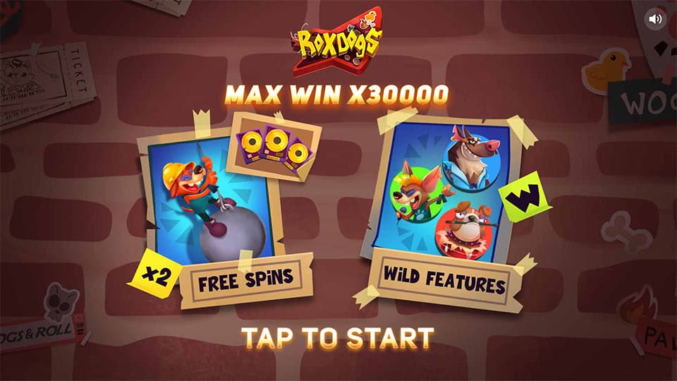 RoxDogs slot features