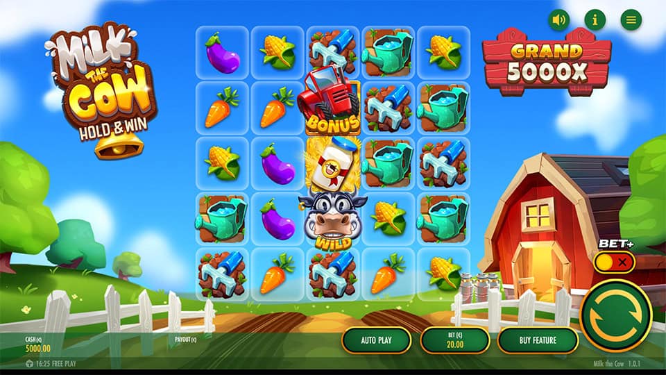 Milk the Cow slot game preview