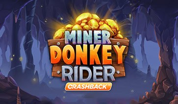 Miner Donkey Rider Crashback Slot – Demo & Review slot cover image