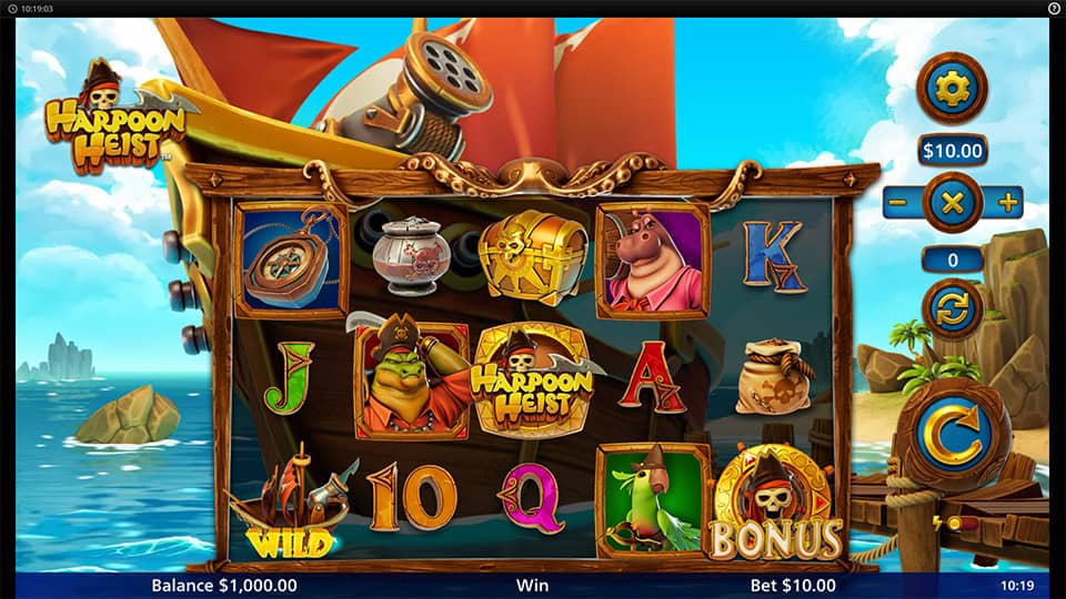 Harpoon Heist slot game preview