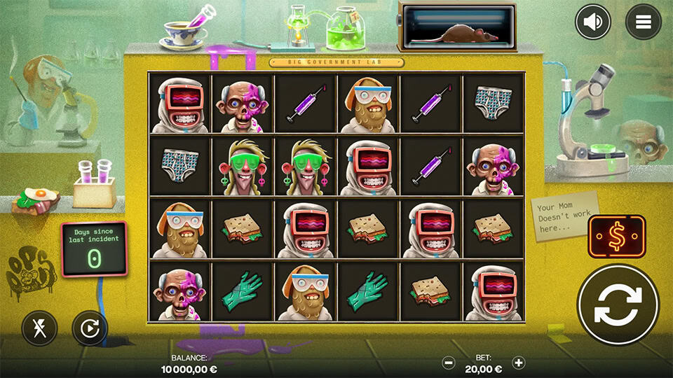 Oops slot game preview