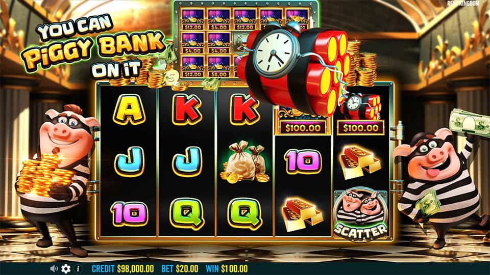 You Can Piggy Bank on It slot feature dynamite