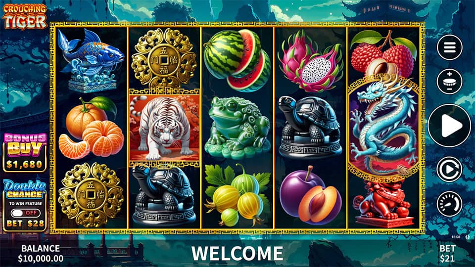 Crouching Tiger slot game preview