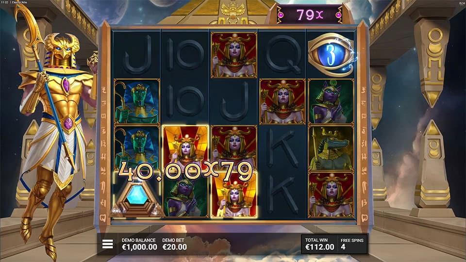Eternal Nile slot feature echospins