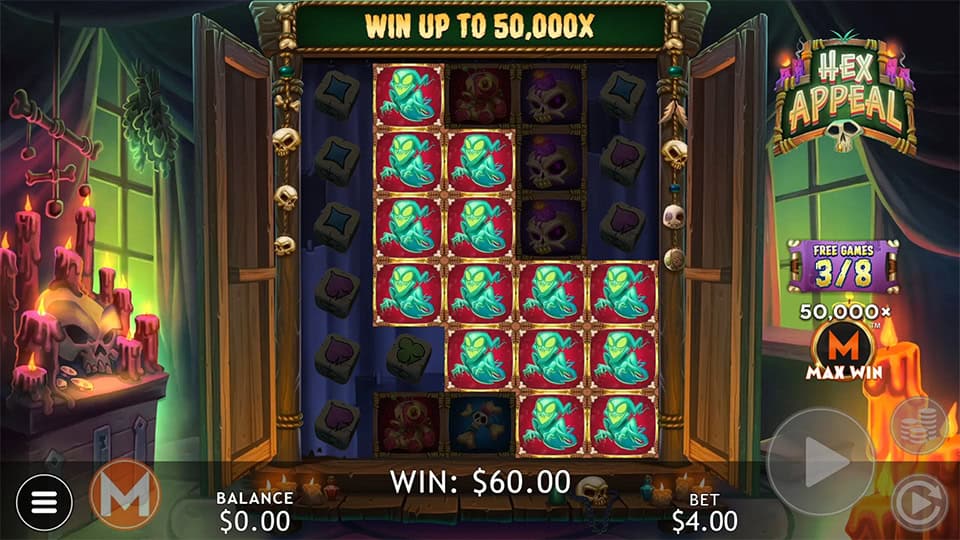 Hex Appeal slot feature ghost