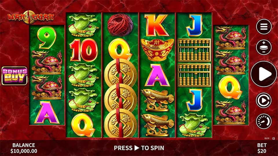 Wan Guan slot game preview