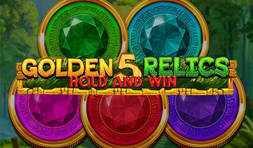 5 Golden Relics: Hold & Win Slot – Demo & Review slot cover image