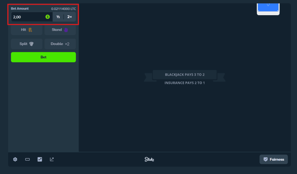 Bonustiime_Stake_Blackjack_Bet