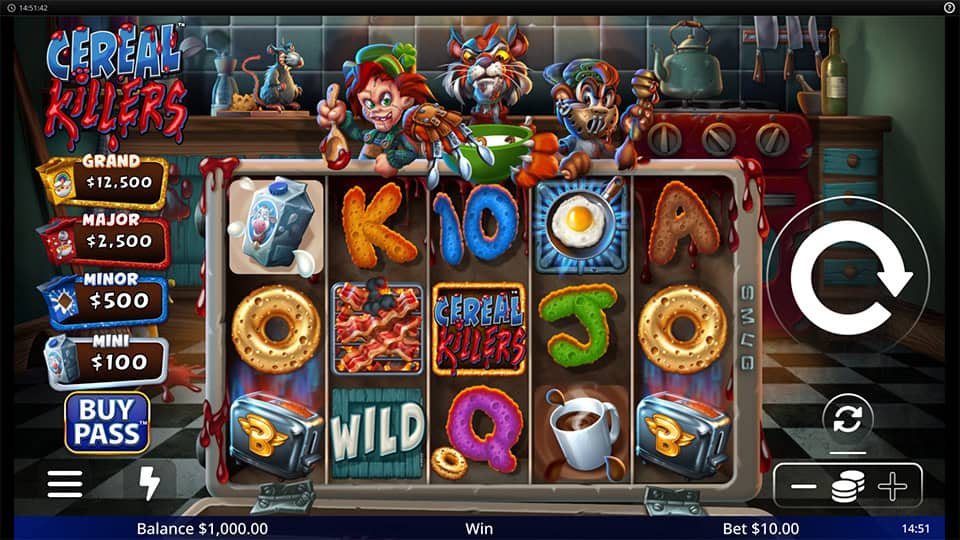 Cereal Killers slot game preview