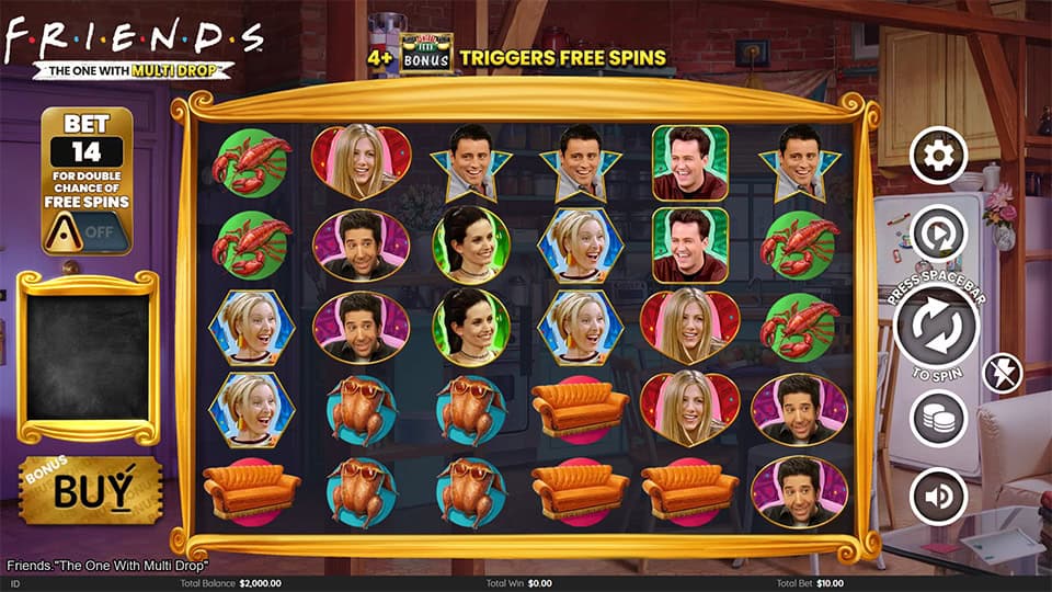Friends The One With Multidrop slot game preview
