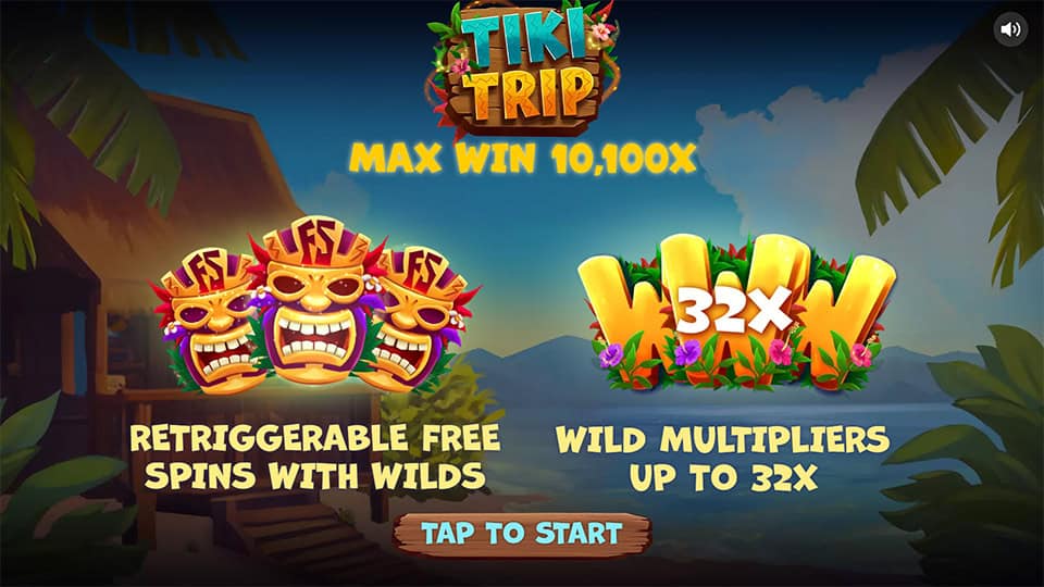 Tiki Trip slot homepage