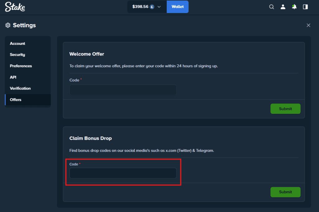 Bonustiime_Stake_Daily_Drops_Code_Drop 1