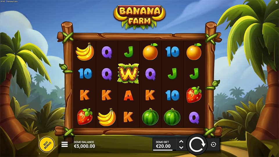Banana Farm slot game preview