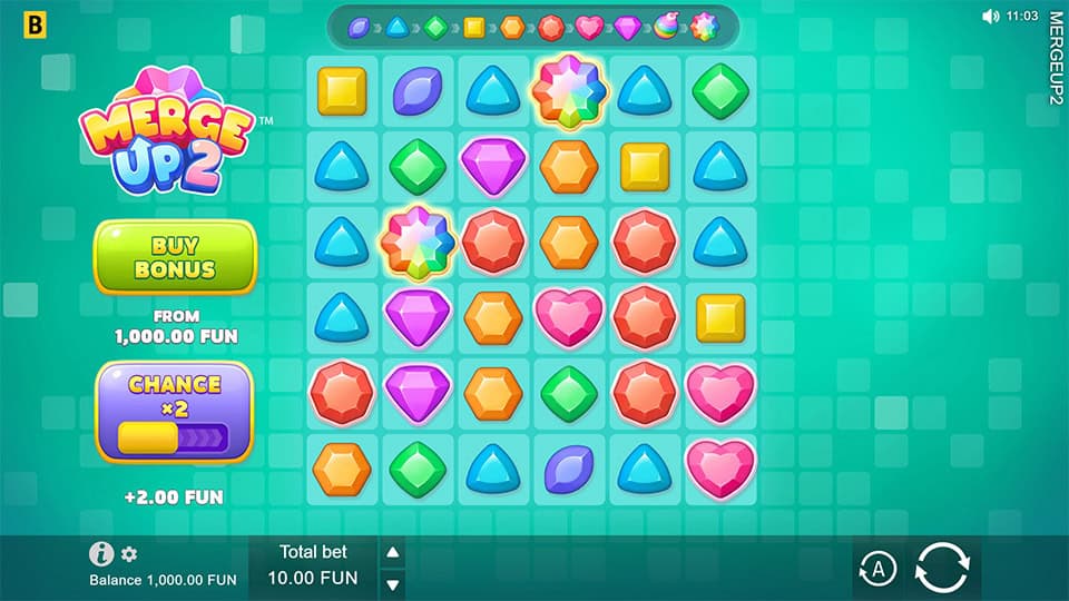 Merge Up 2 slot game preview