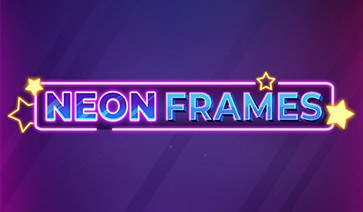 Neon Frames Slot Review & Free Play by Backseat Gaming slot cover image