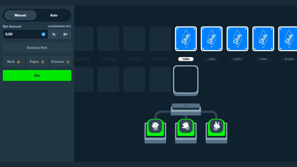 Stake Rock Paper Scissors