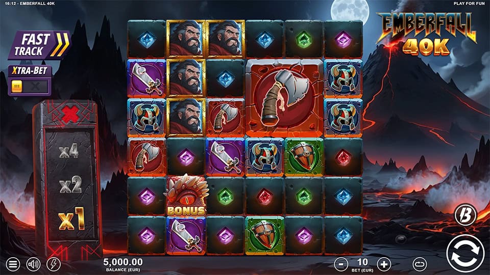 Emberfall 40K slot game preview