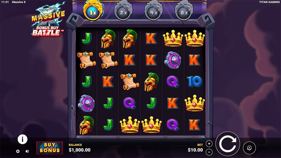 Massive X slot game preview