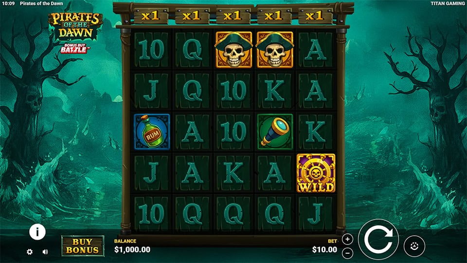 Pirates of the Dawn slot game preview