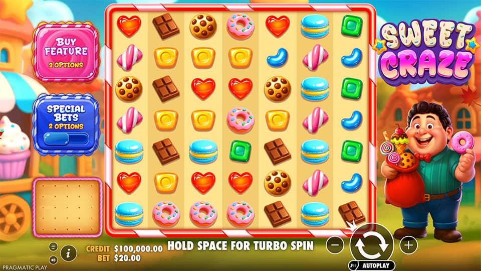 Sweet Craze slot game preview