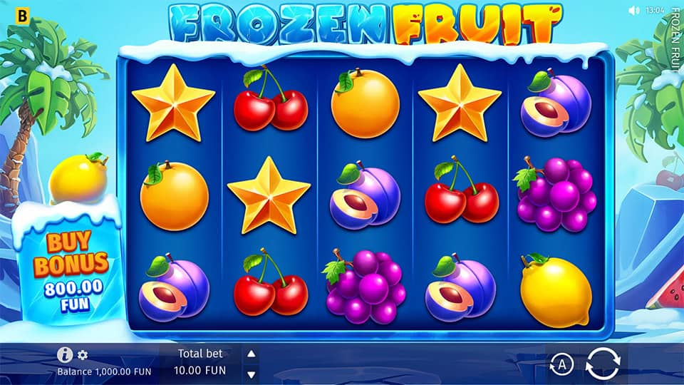 Frozen Fruit slot game preview