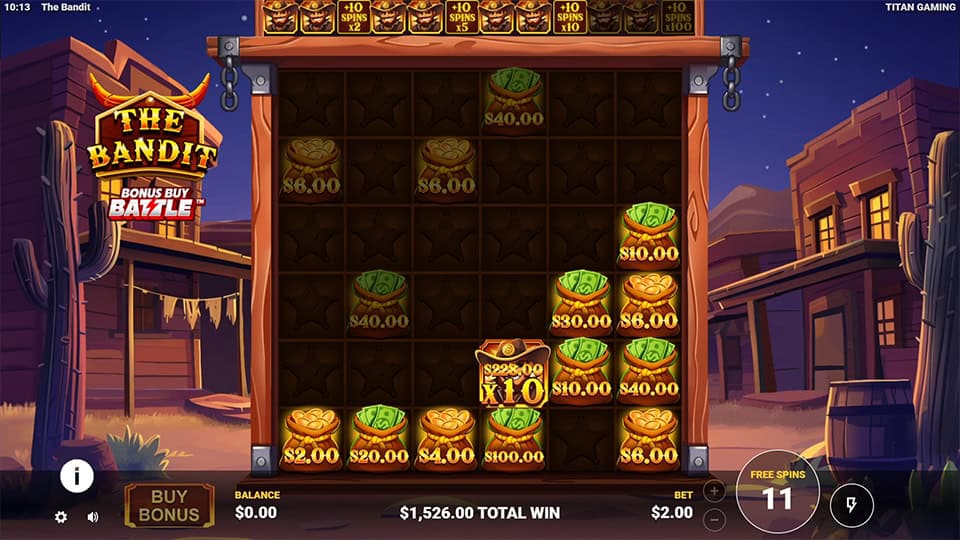 The Bandit slot feature bandit collector