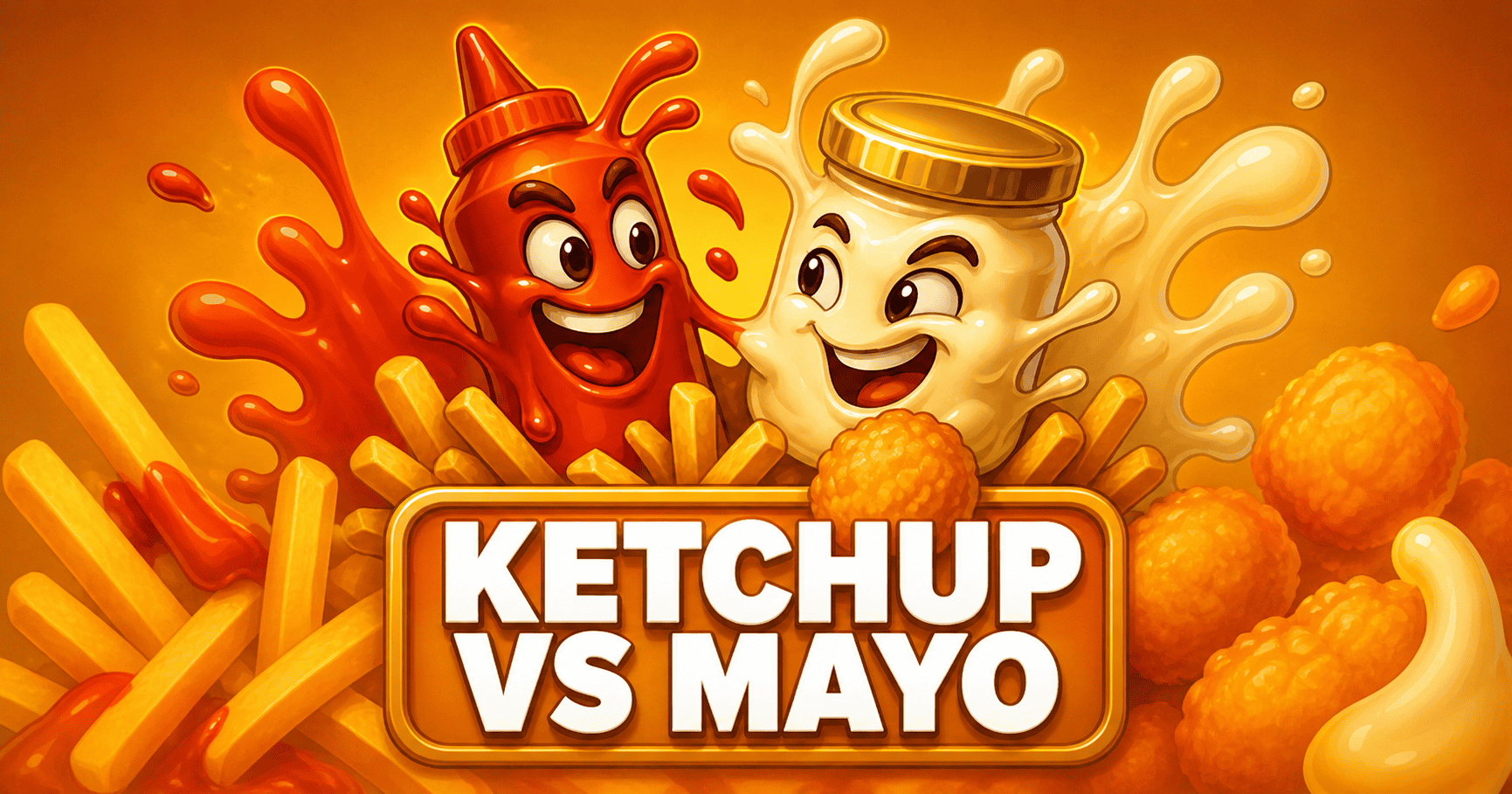 Ketchup vs Mayo Slot – Demo & Review slot cover image