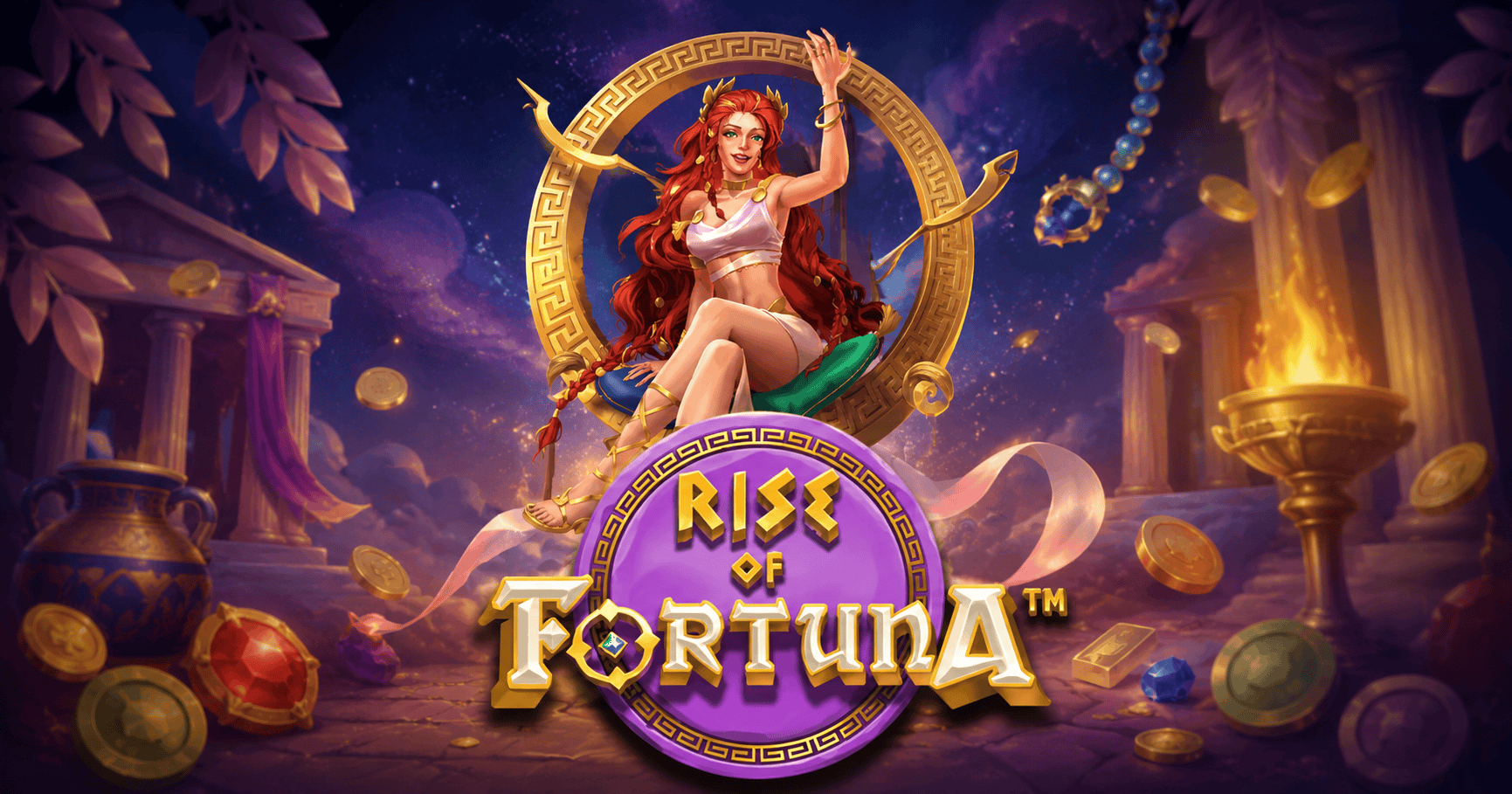 Rise of Fortuna Hacksaw Gaming Slot Demo slot cover image