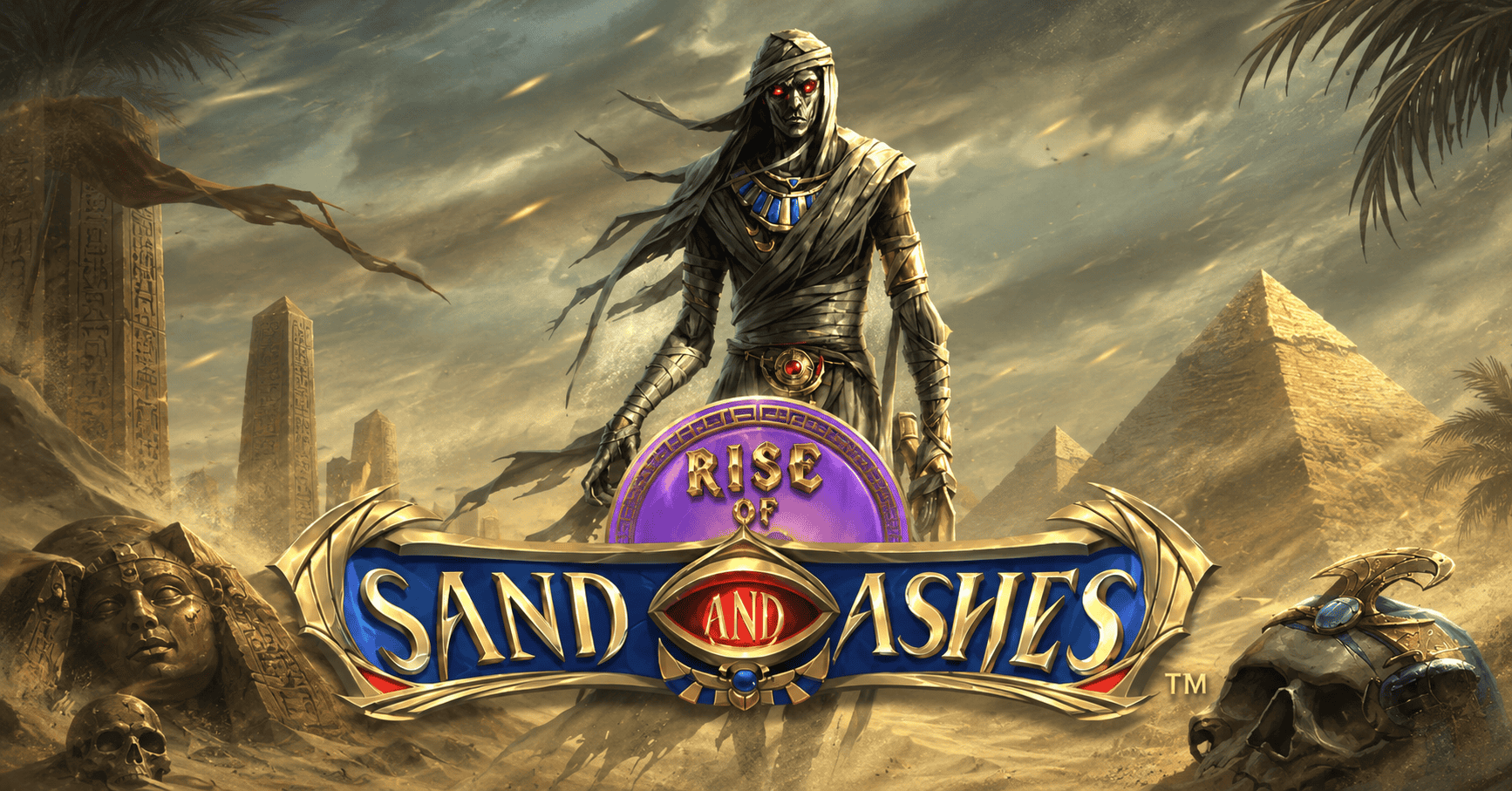 Sand And Ashes Hacksaw Gaming Slot Demo slot cover image